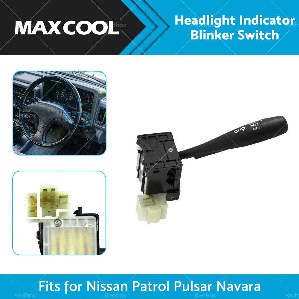 Headlight Indicator Blinker Switch for Nissan Patrol GQ, Pulsar, Navara D21