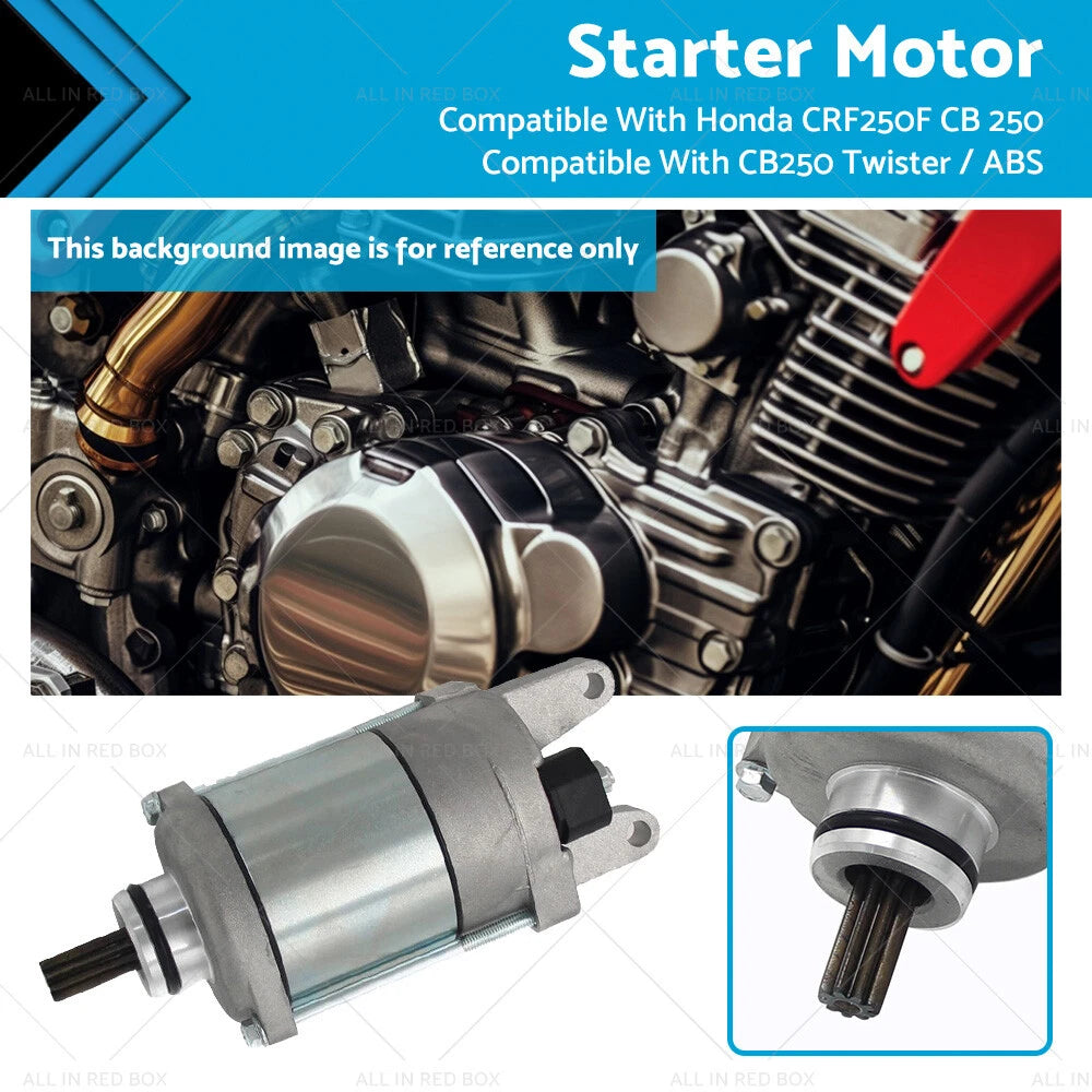 Starter Motor for Honda CRF250F CB 250 CB250 Twister ABS (2016-2020)
