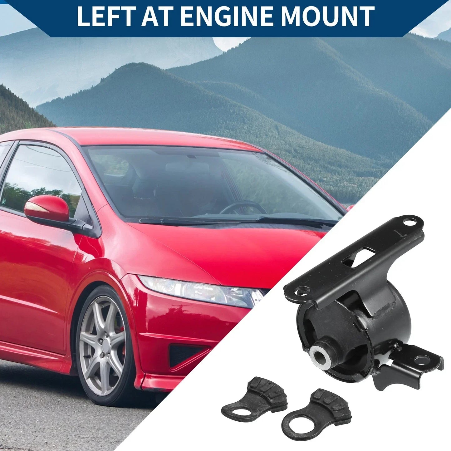Engine Motor Mount Left for Honda City, Honda Fit (2002-2008)