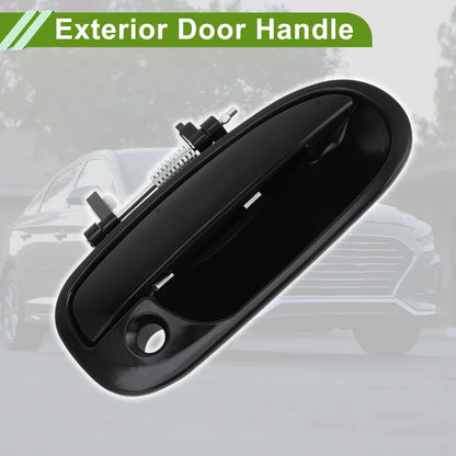 Exterior Door Handle for Honda Civic 1996-2000 Black Front Right Plastic