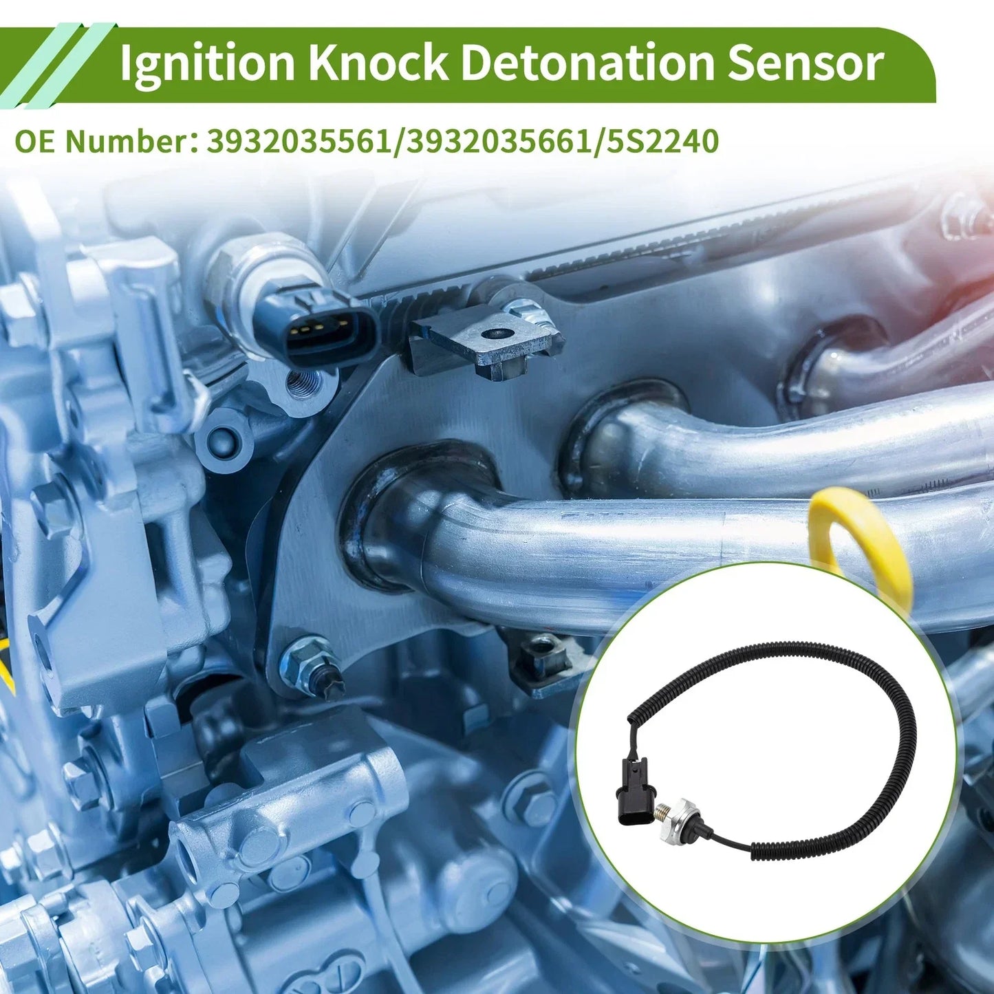 Ignition Knock Detonation Sensor for Hyundai Santa Fe (2003-2006)