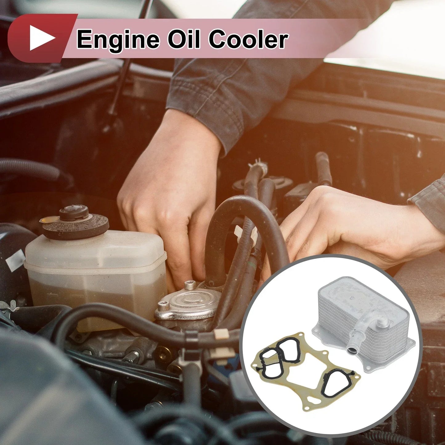 Engine Oil Cooler for Mercedes-Benz W205 C300 (2015-2020)