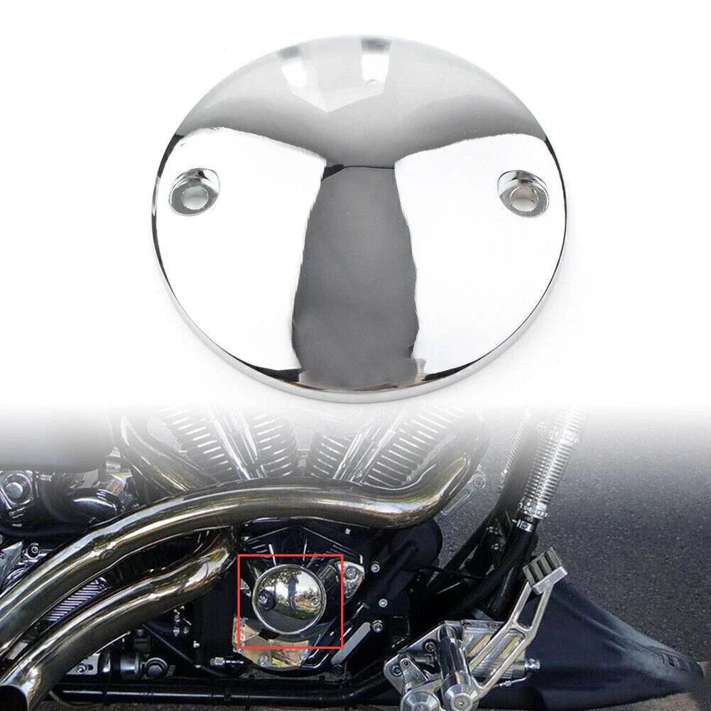 Ignition Timing Points Covers for Harley Big Twin, Sportster (70-99)