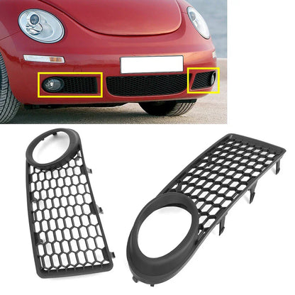 Honeycomb Front Bumper Fog Light Grille for Volkswagen Beetle (2005-2010)