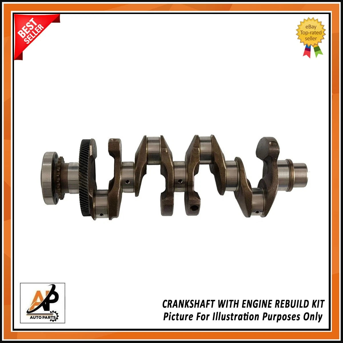 Crankshaft for Land Rover 204DTD 2.0L Diesel Alloy Steel Rebuild Kit ()