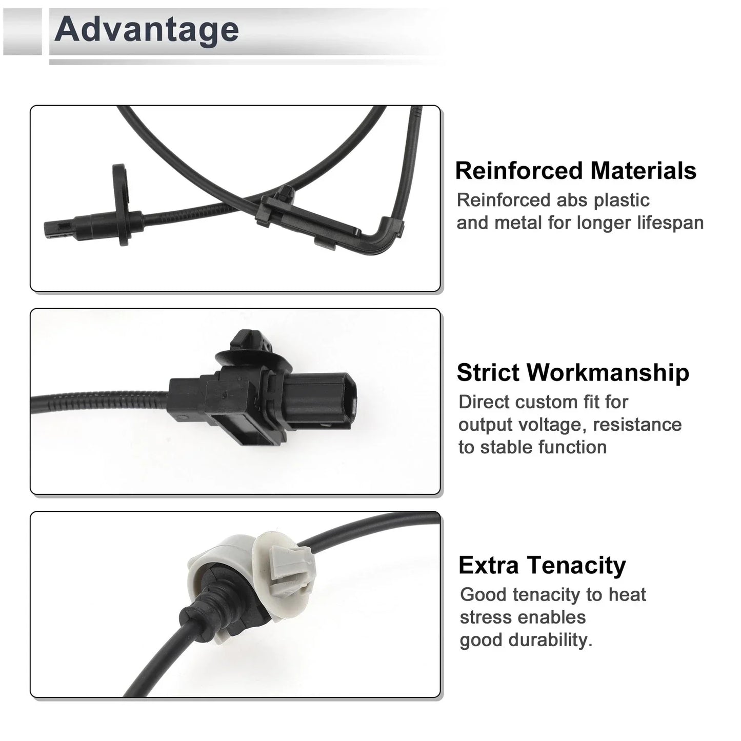 ABS Wheel Speed Sensor for Honda Civic Front Right (2016-2021)