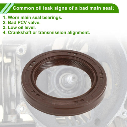 Front Crankshaft Oil Seal for Hyundai Accent Elantra, Kia Optima Rio (2000-2023)