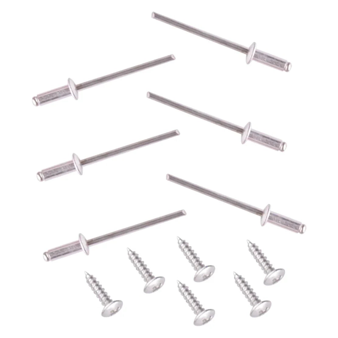 Universal Alloy Hood Pin Lock Latch Kit for Racing Sport Cars - Red