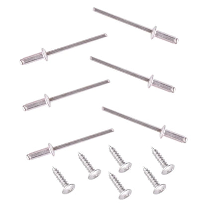 Universal Alloy Hood Pin Lock Latch Kit for Racing Sport Cars - Red