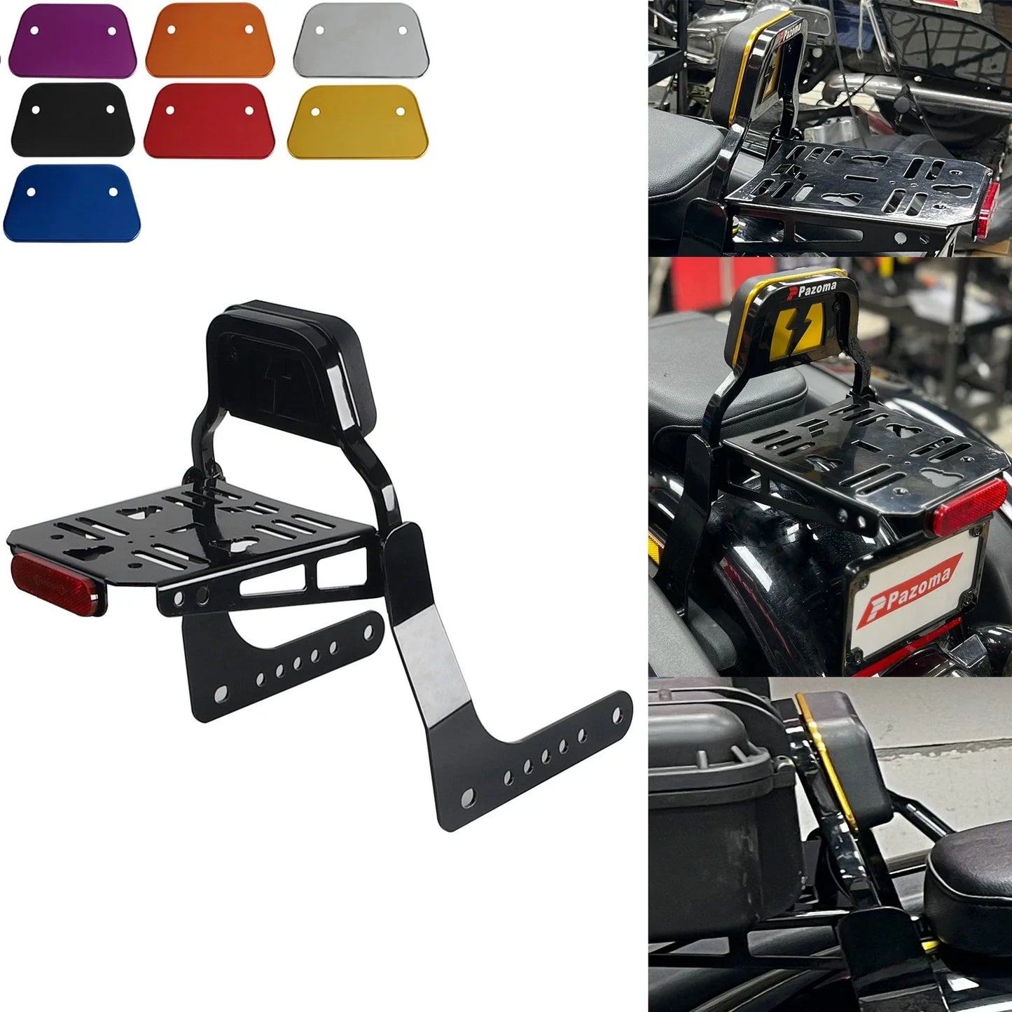 Sissy Bar Kit for Harley Softail Low Rider EI Diablo FXRST (2022-2024)