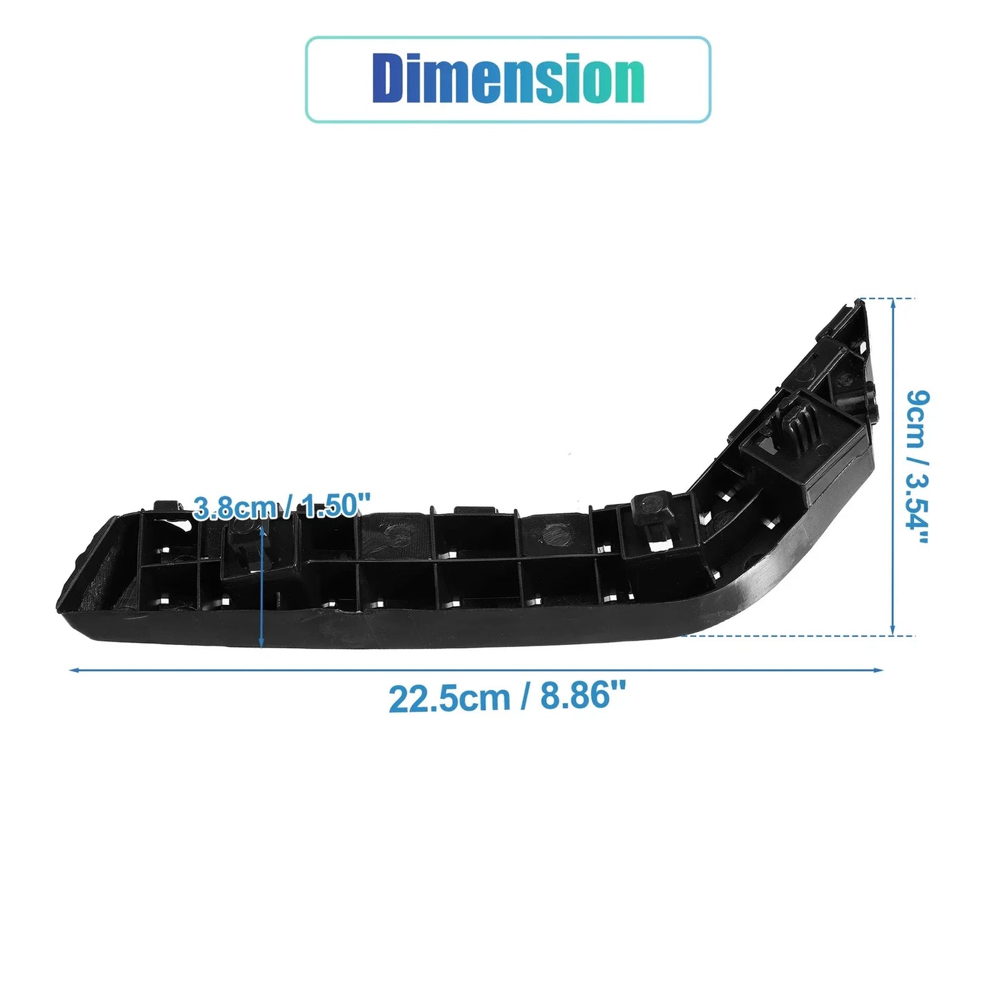 Right Side Front Bumper Bracket for Honda Civic (2017-2021)