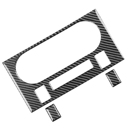 3 x Carbon Fiber AC Panel Cover Trims for Dodge Challenger (2008-2014)