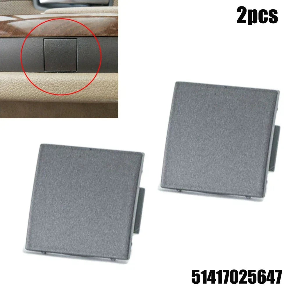 Door Panel Cover / Door Flap Cover 2.5x2.4x0.9cm ABS for Car