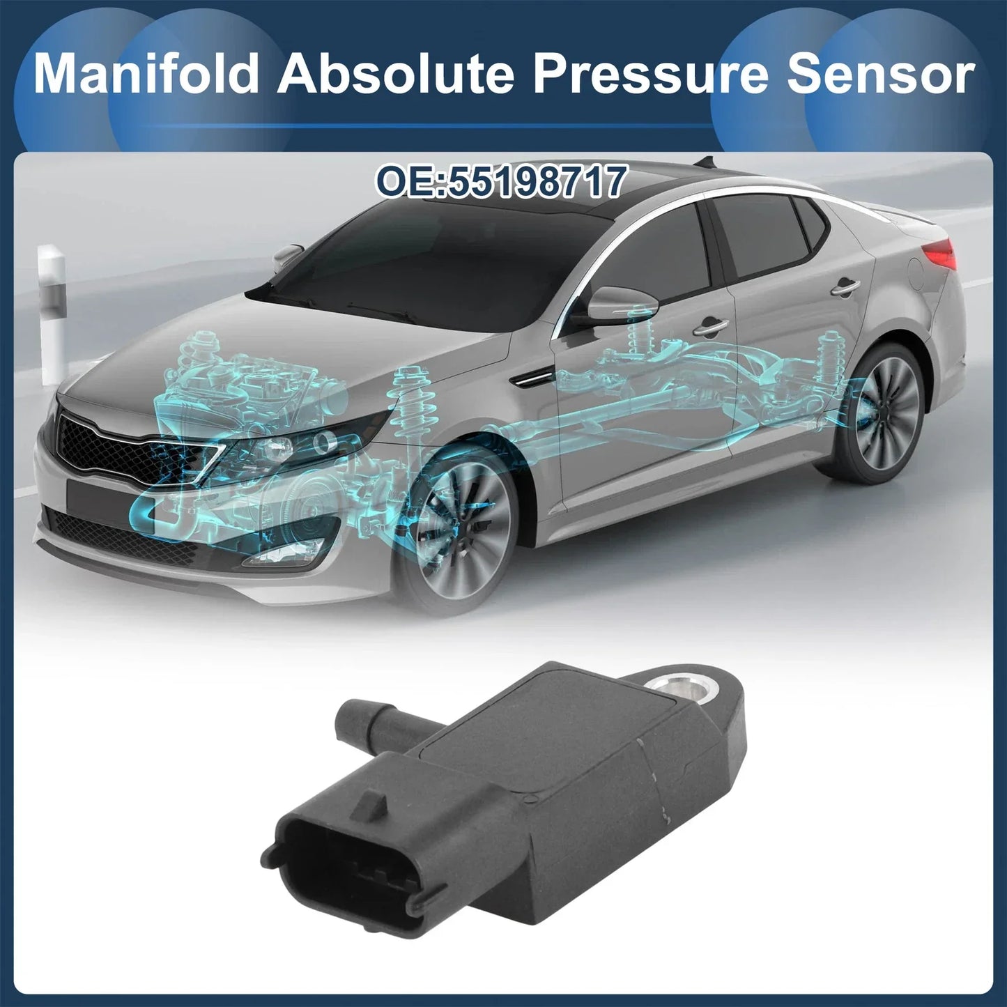Air Intake MAP Pressure Sensor for Fiat Idea (2004-2012)