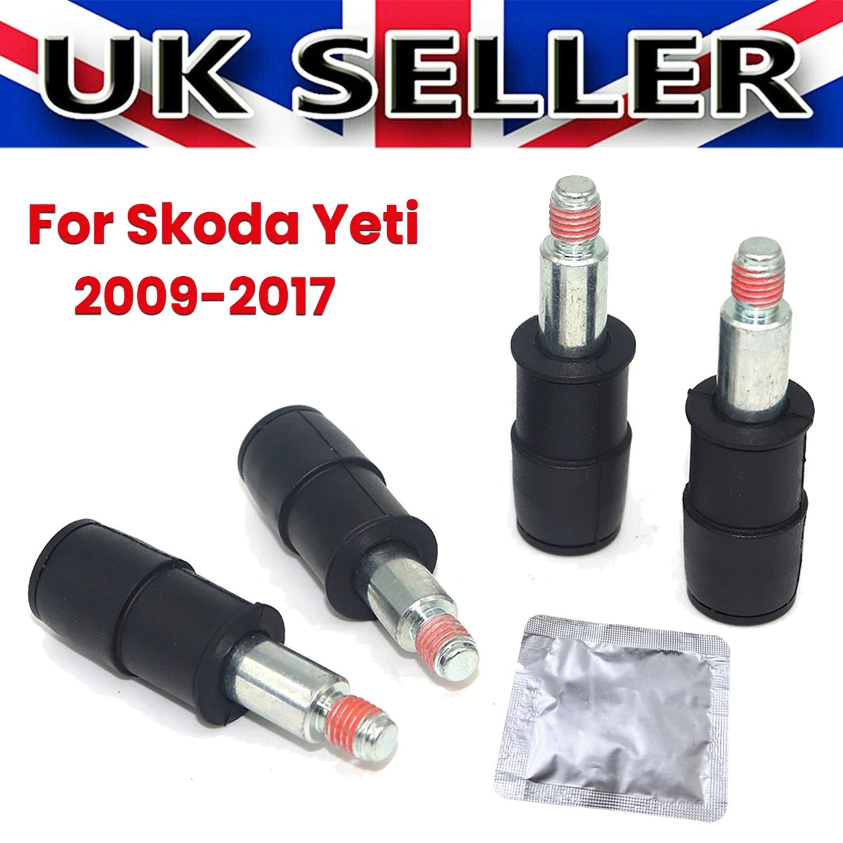 Front Brake Caliper Slider Guide Pins for Skoda Yeti (2009–2017)