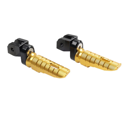 Gold Front Footrests Pegs for Ducati Monster 1100 821 1200 (2009-2020)