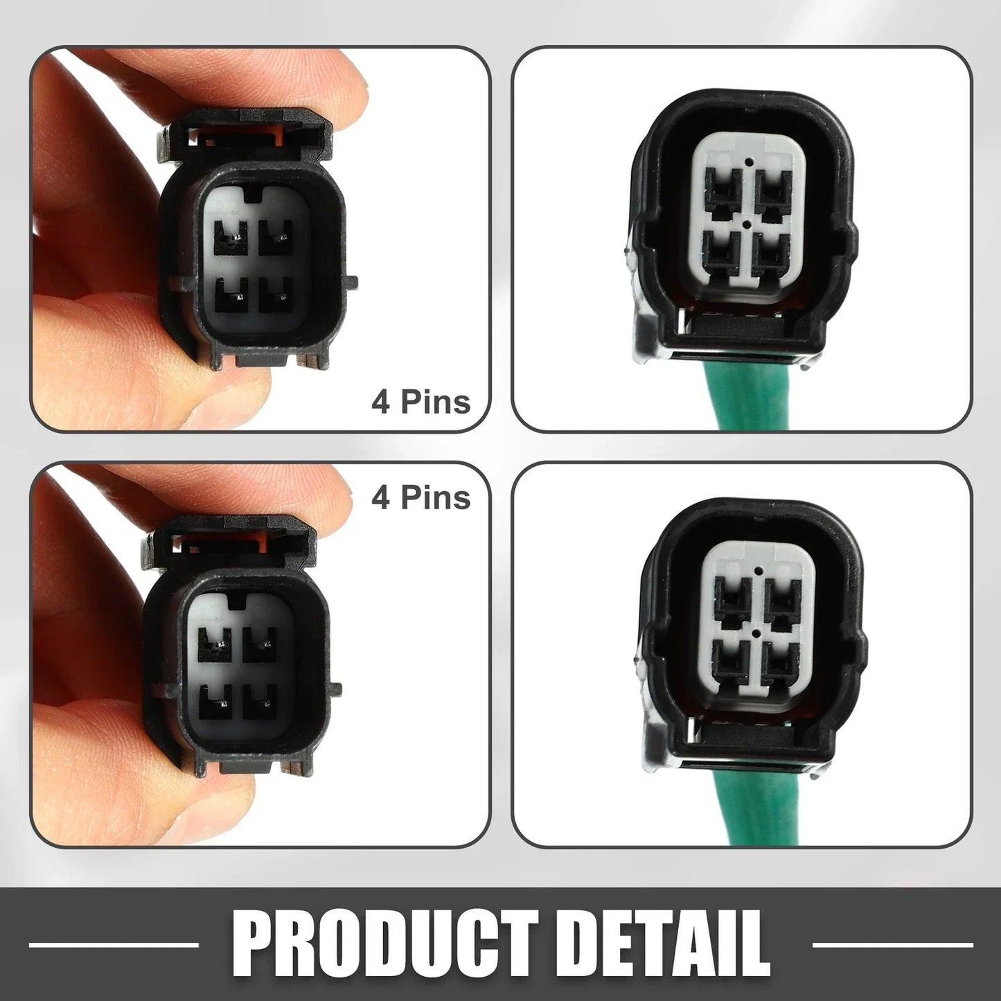 2 x O2 Oxygen Sensors for Honda Fit L4 1.5L (2009-2010)