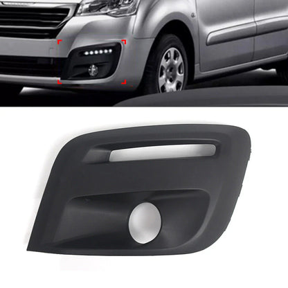 Front Left Fog Light Grills for Citroen Berlingo, Peugeot Partner (2015-2019)