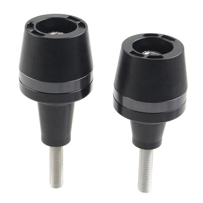 Black Frame Sliders Crash Protectors for Yamaha Suzuki Honda Kawasaki Universal