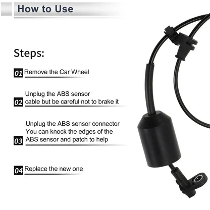 ABS Wheel Speed Sensor for Honda Fit City Rear Left (2006-2014)