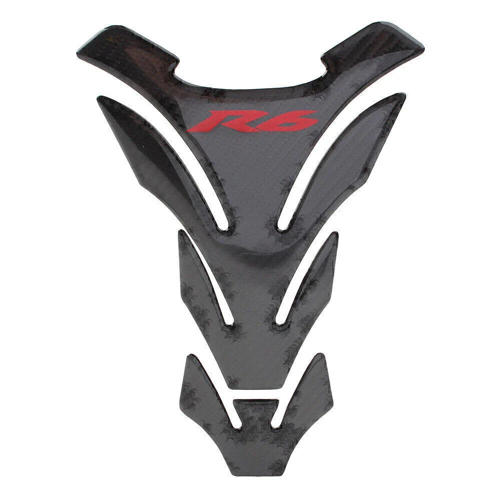 Carbon Fiber Tank Pad Decal Protector for Yamaha R6 (2006-2023)