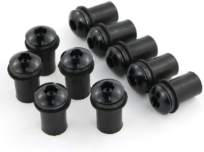 10 x M5 Motorcycle Windscreen Fairing Screen Bolts