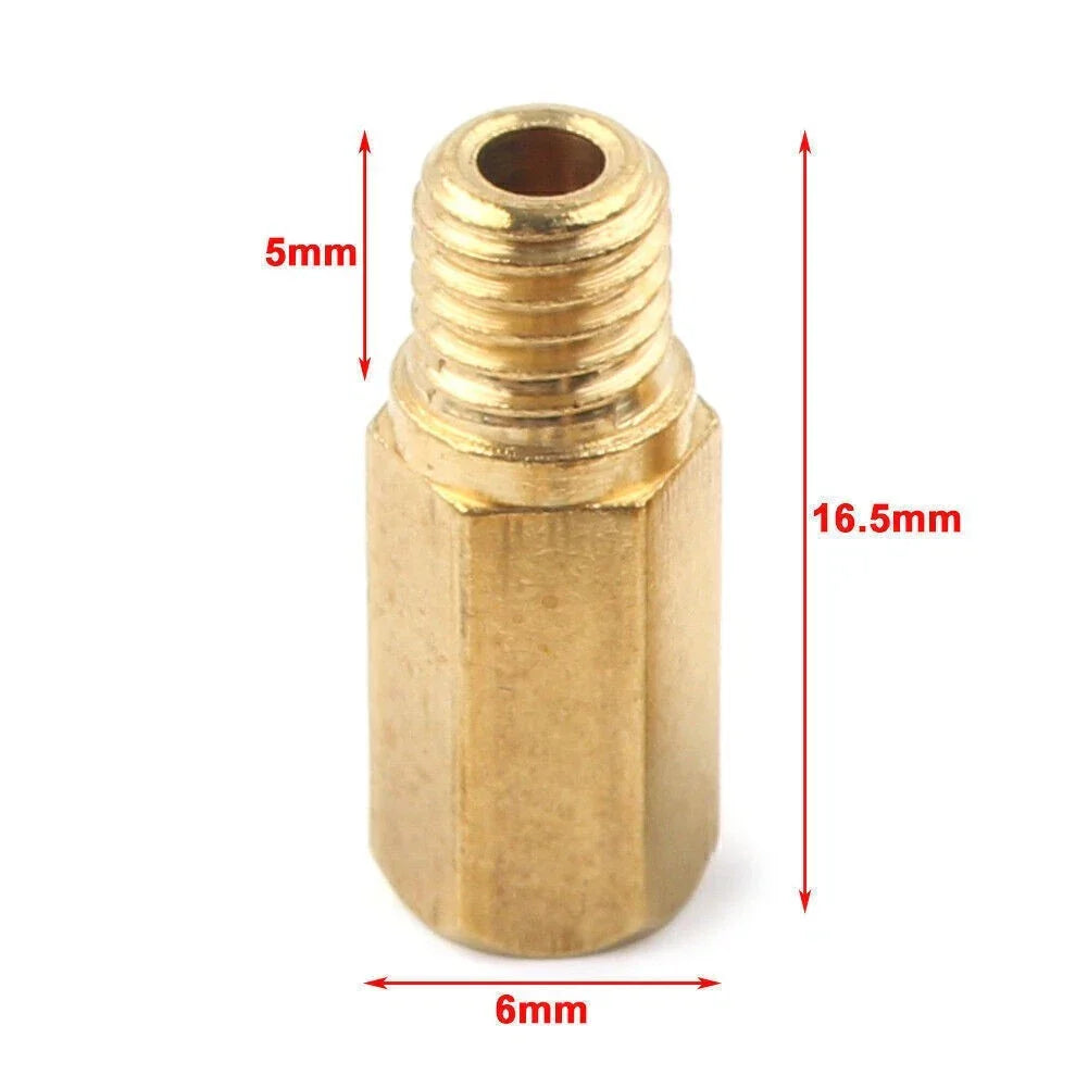M5 Main Jets Carburetor Gold for OKO KOSO PWK BD CRS FCR FCR-MAX PD PE