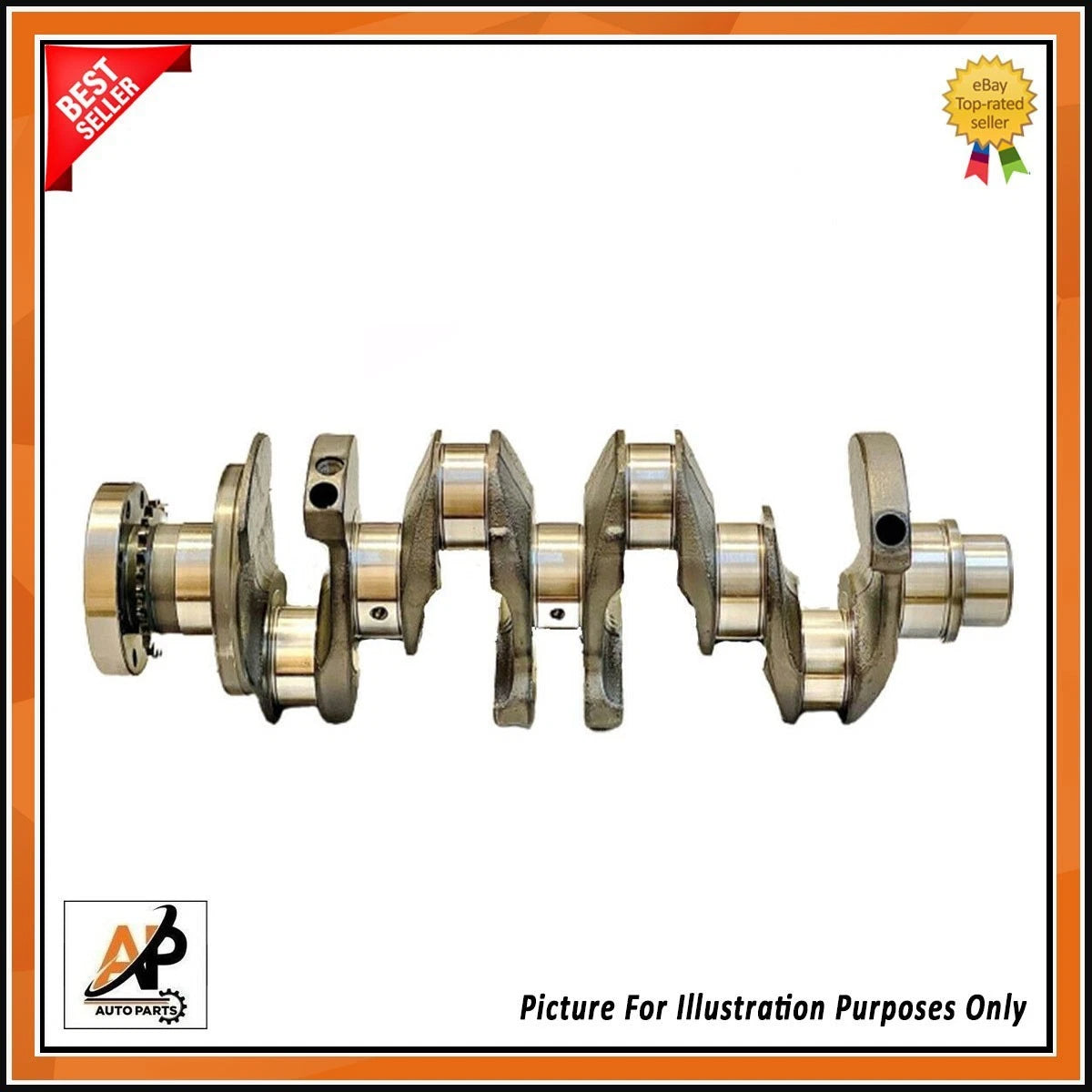 Crankshaft with Bearings Replacement for Land Rover Jaguar 2.0D (2016–2020)