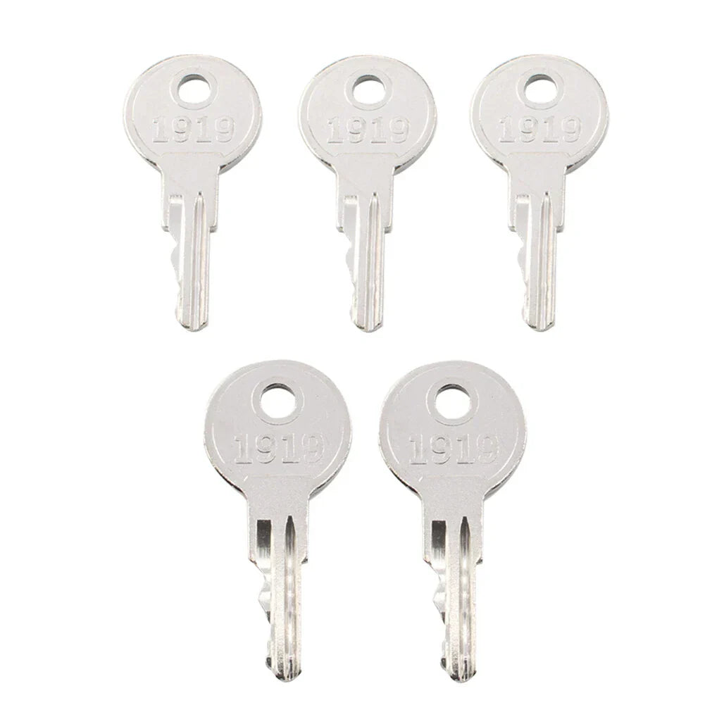 5 x Ignition Keys w/Key Ring for EZGO Golf Carts (1982 - Present)
