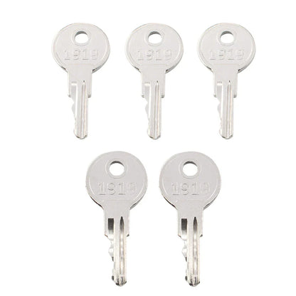 5 x Ignition Keys w/Key Ring for EZGO Golf Carts (1982 - Present)