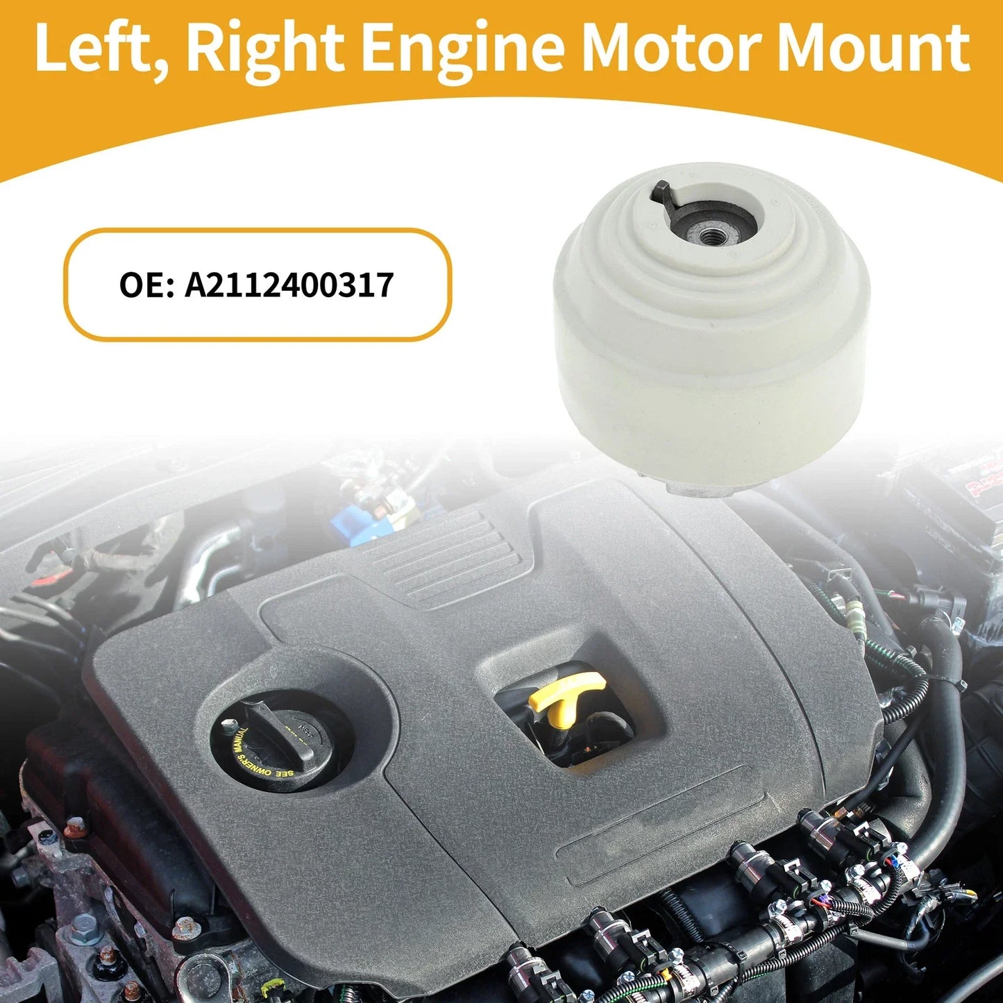 Engine Motor Mount for Mercedes Benz E-Class (W211) 2005-2008