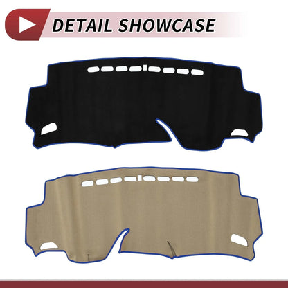 Dashboard Dash Cover Mat for HONDA Shuttle 2015-2024 Sun Protector Pad Black Blue