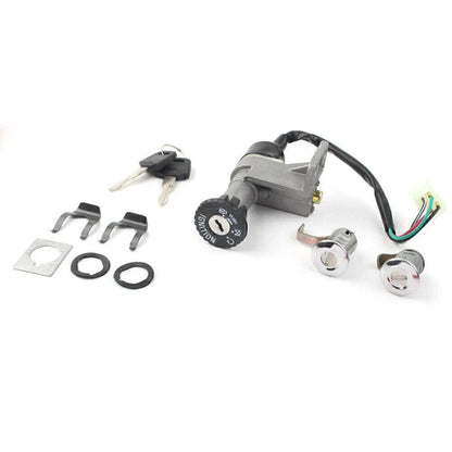 Ignition Switch & Fuel Gas Cap Key for Jonway Moped (50cc-150cc)