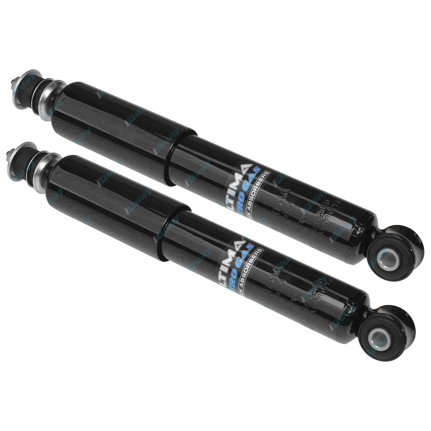 2 Front Gas Shock Absorbers for Nissan Navara D21 1986-97 2wd 4x4 Pickup Ute 4wd