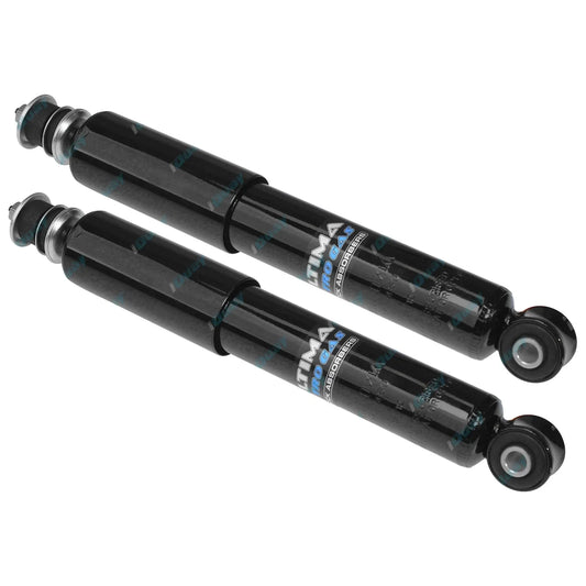 2 Front Gas Shock Absorbers for Nissan Navara D21 1986-97 2wd 4x4 Pickup Ute 4wd