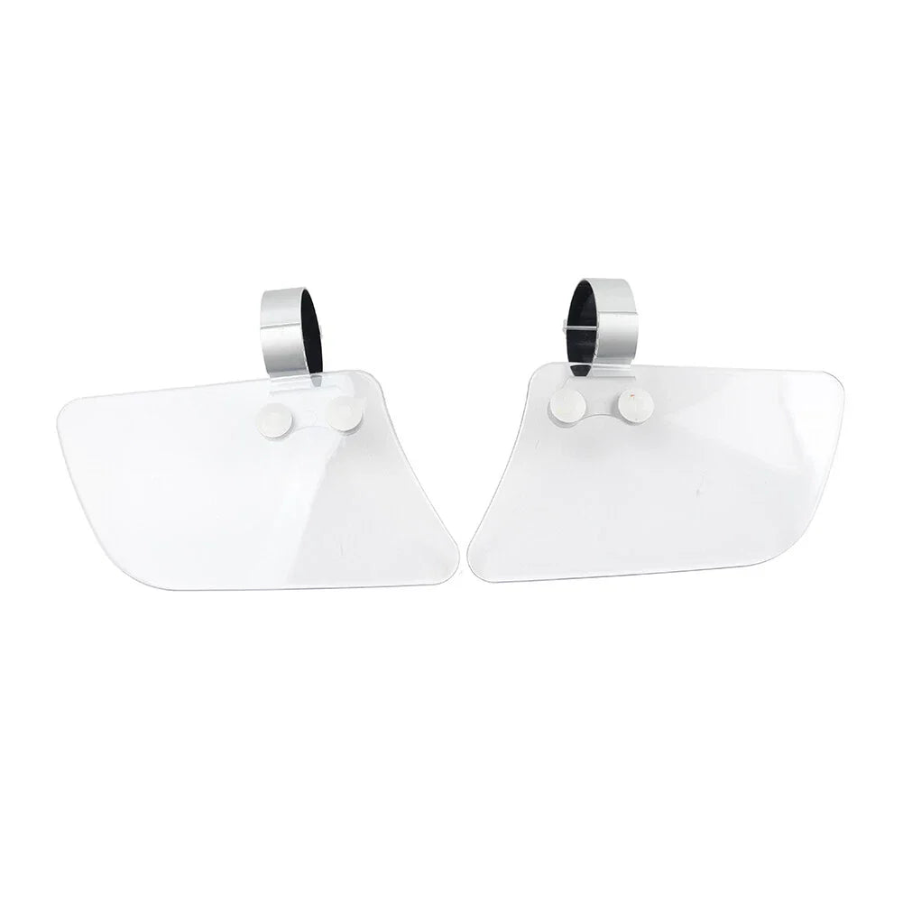 Clear Motorcycle Front Wind Fork Air Deflector for Honda, Kawasaki, Yamaha