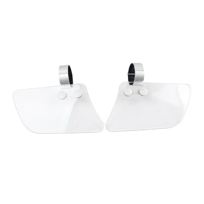 Clear Motorcycle Front Wind Fork Air Deflector for Honda, Kawasaki, Yamaha