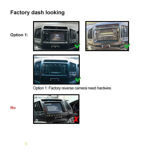 10" Wireless CarPlay Android Auto Head Unit for Toyota Landcruiser (2007-2015)