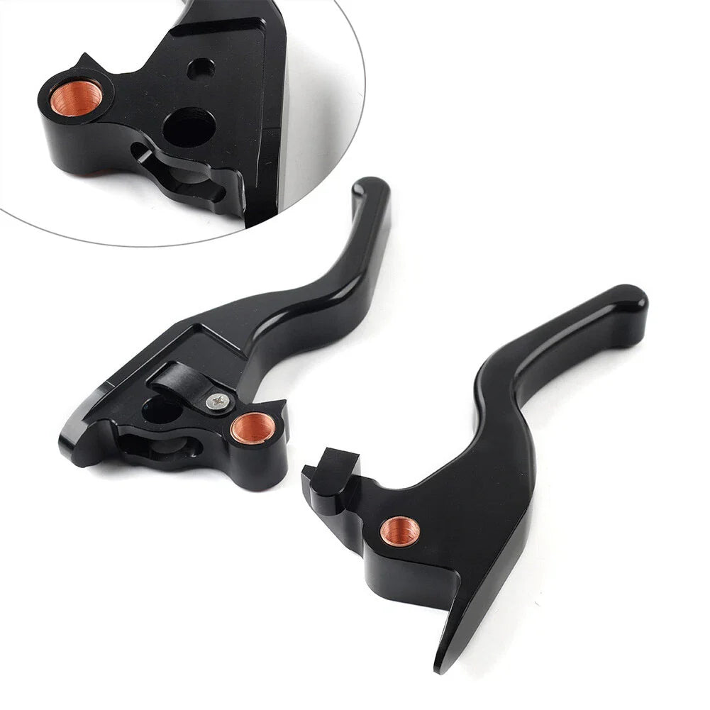 Black Brake Clutch Levers 5.9" for Softail Breakout 114 FXBRS (2018-2020)