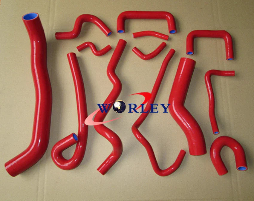 Radiator & Heater Hose Black for Nissan Skyline ECR33 GTS-25T GTS-4 (1995-1998)