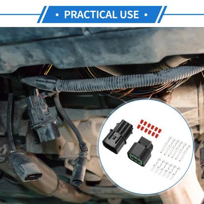 6 Pin Headlight Socket Connector for Hyundai Elantra & Kia (2011-2016)
