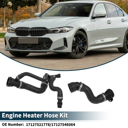 Water Pipes Engine Radiator Coolant Hose for BMW 525i (2006 - 2007)