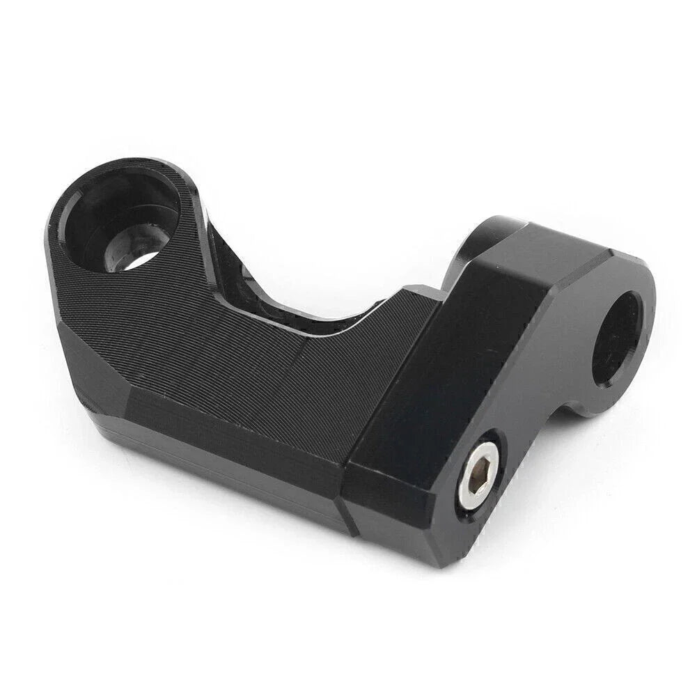 CNC Motorcycle Clutch Guide Cable Brake Clamp Black for Honda CB650F (2014-)