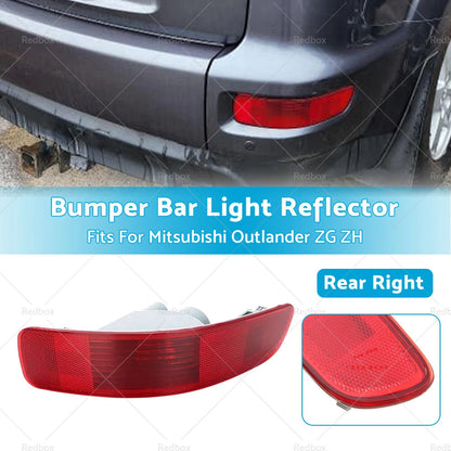 Right Rear Bumper Light Reflector for Mitsubishi Outlander ZG ZH (2006-2012)