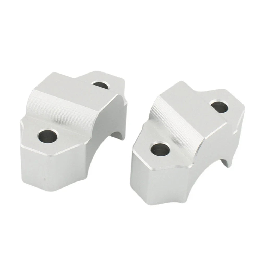 Chrome Handlebar Raiser Clamp for Yamaha XT1200Z XTZ1200 (2010-2024)