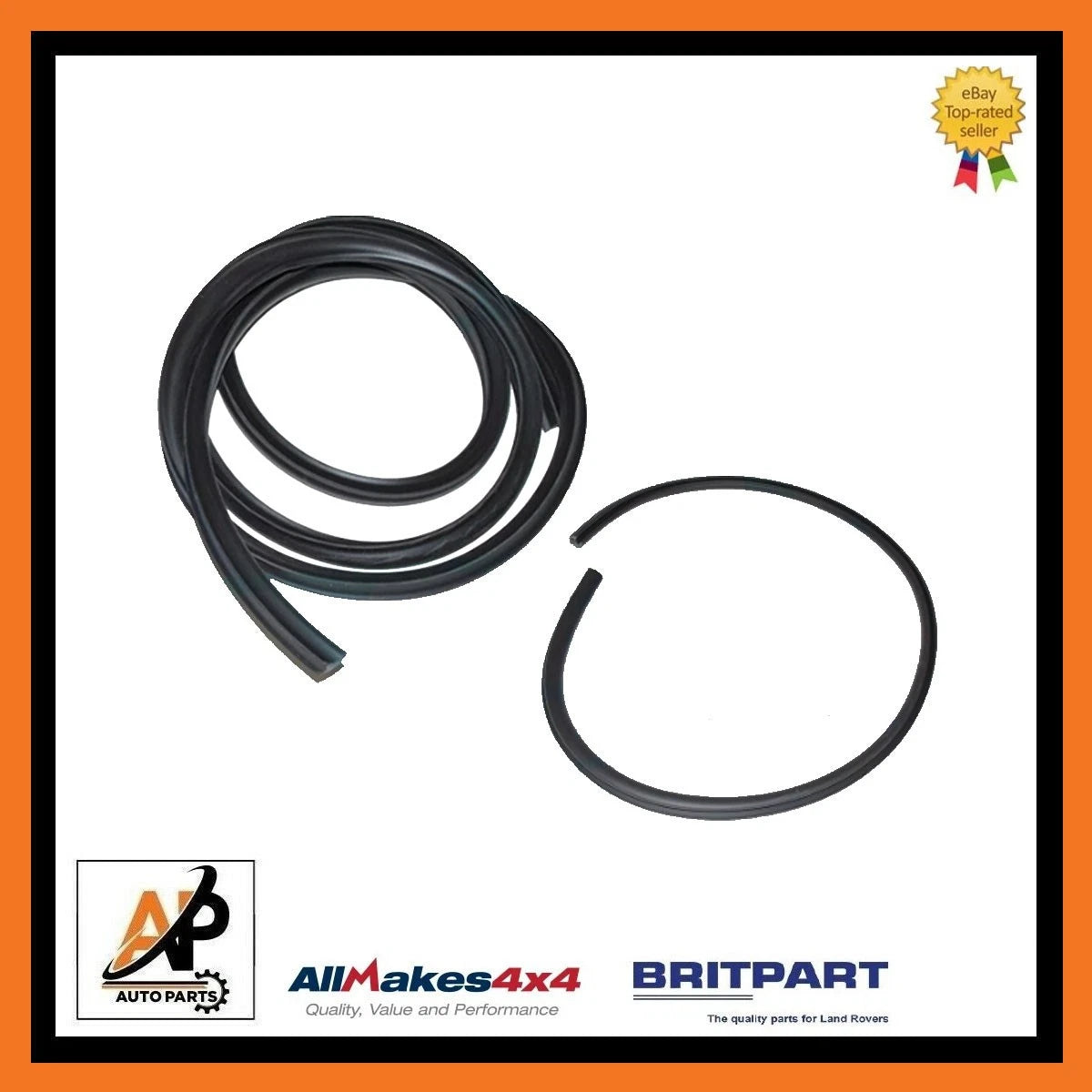 Corner Window Seal With Filler Strip for Land Rover Series 2/3 (1958–1971)