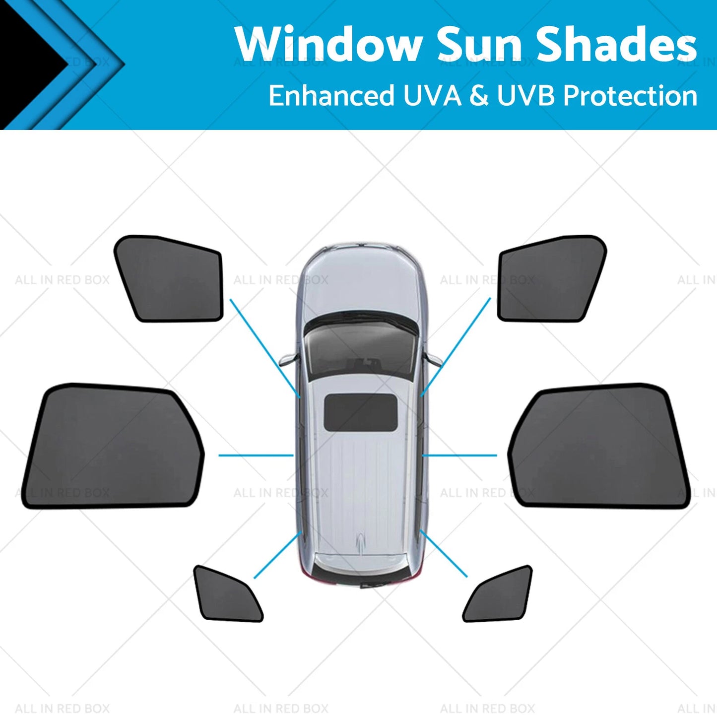 Magnetic Mesh Sun Blind Shades for Volvo XC60 (2017-2024)