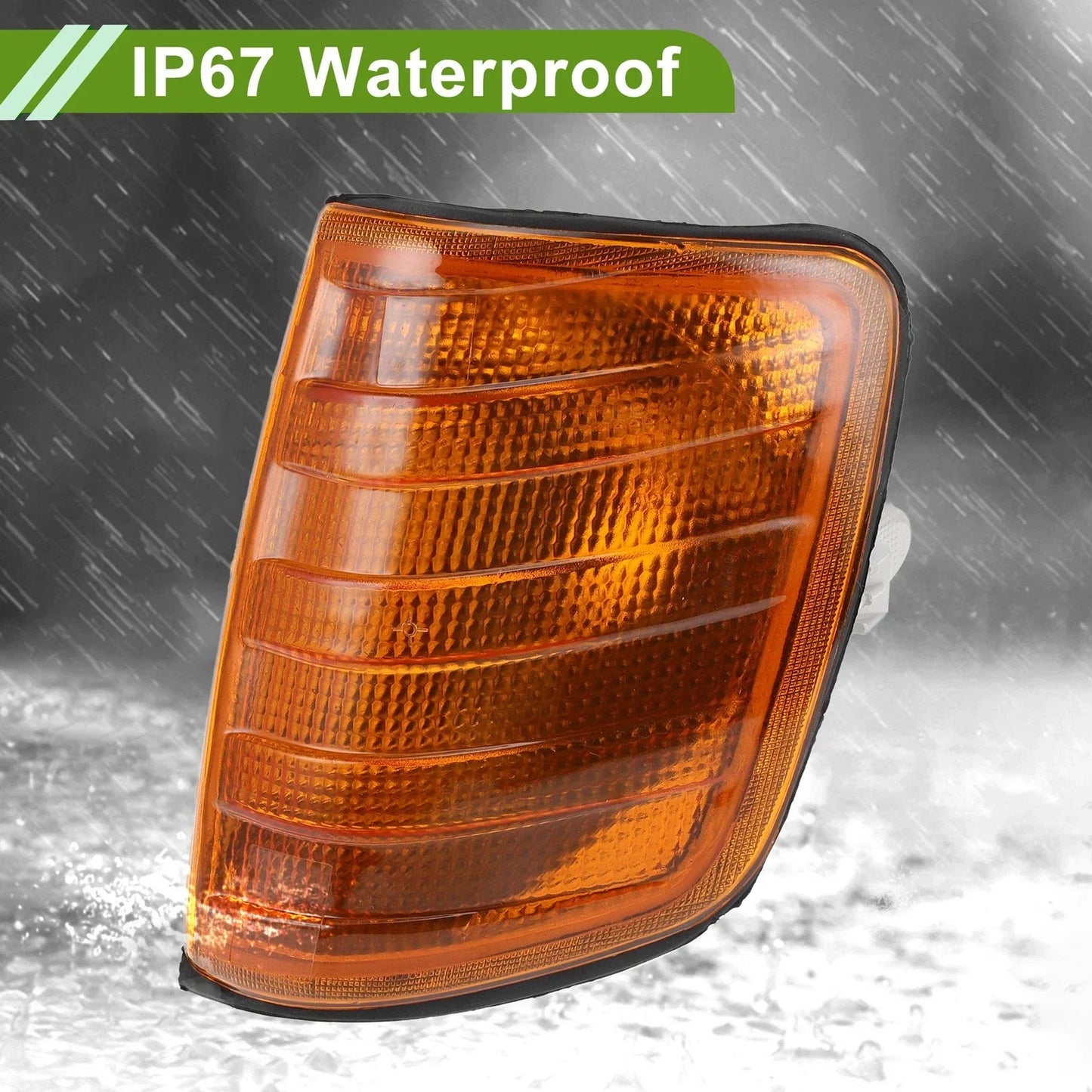 Left Corner Signal Light Cover for Mercedes-Benz (1984-1996)