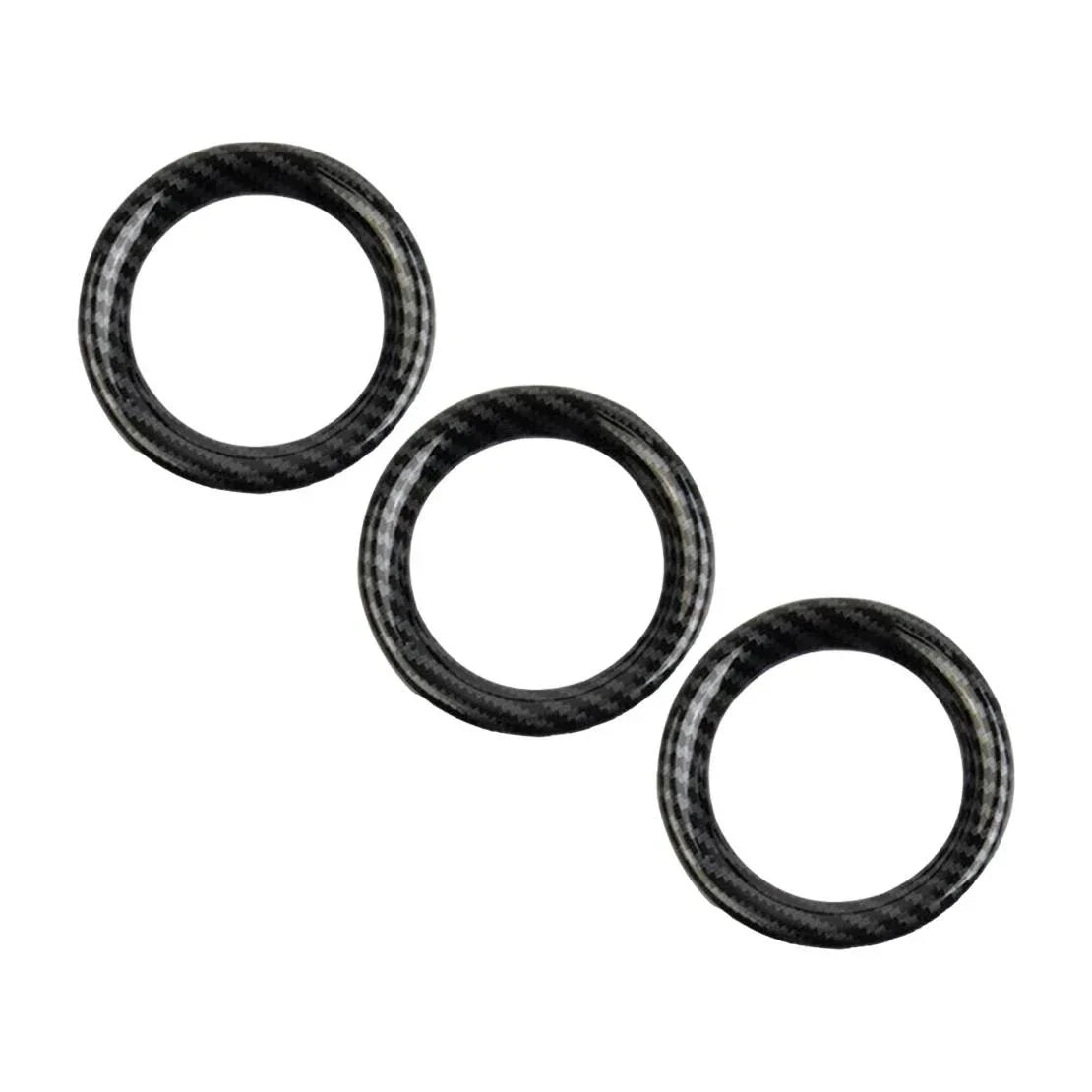 Carbon Fiber Style Dashboard Center Ring Cover for Nissan 370Z (2009-2020)