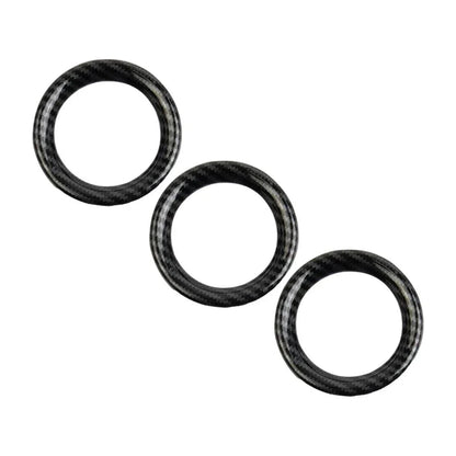 Carbon Fiber Style Dashboard Center Ring Cover for Nissan 370Z (2009-2020)